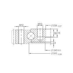 Bearing VA 16 0302 N INA