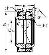 Bearing GEK35XS-2RS AST