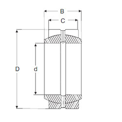 Bearing GEZ 600 ES SIGMA