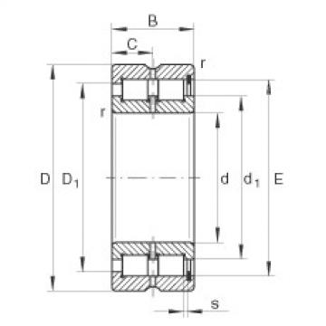 Bearing SL185007 INA