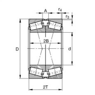 Bearing 32968-N11CA-VA240-300 FAG