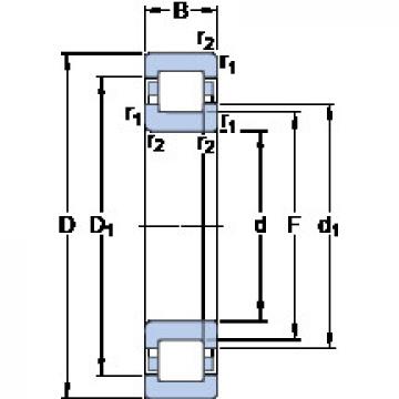 Bearing NUP 3988 ECM SKF