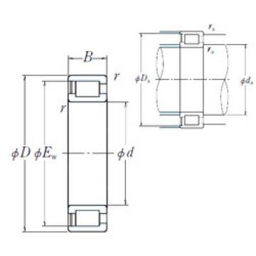 Bearing NCF1838V NSK