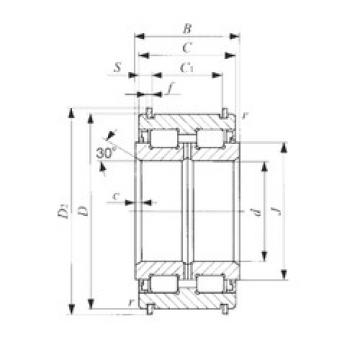 Bearing NAS 5010ZZNR IKO