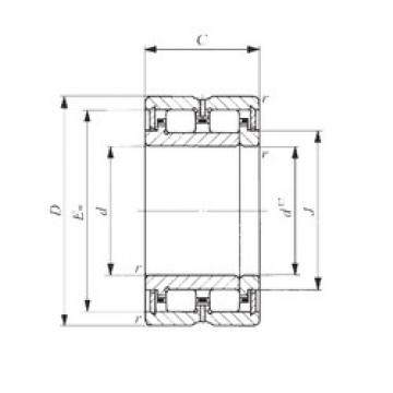 Bearing NAU 4912 IKO