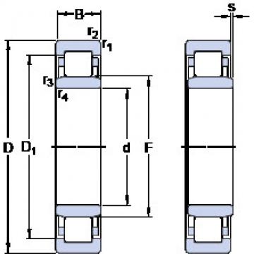 Bearing NU 1006 SKF