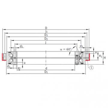 Bearing ZKLDF325 INA