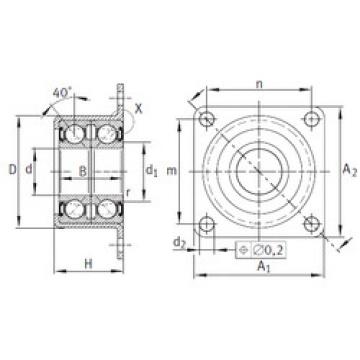 Bearing ZKLR1244-2RS INA