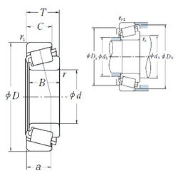 Bearing 72187/72487 NSK