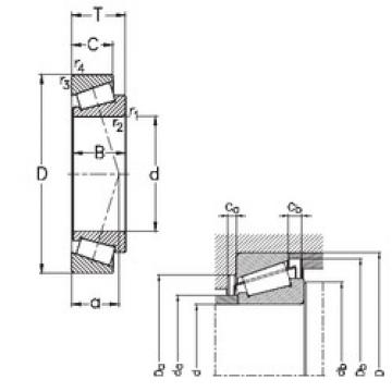 Bearing 33011 NKE