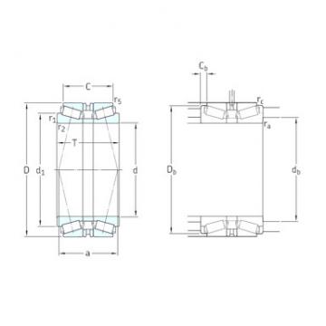 Bearing 32938T122/DBCG SKF