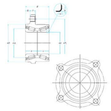 Bearing ZA-/H0/52KWH01-Y--01 NSK