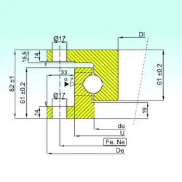 Bearing NK.22.0700.100-1N ISB