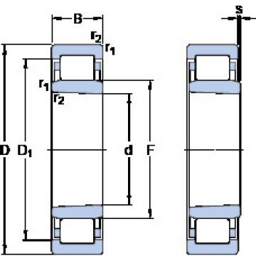 Bearing NU 1996 KMA SKF