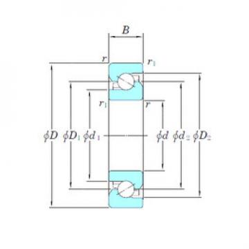 Bearing SAC1747B KOYO