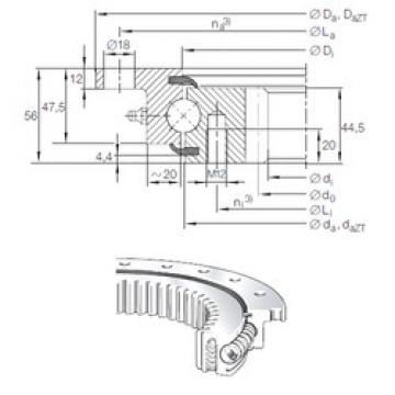 Bearing VLI 20 0644 N INA