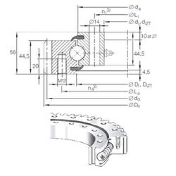 Bearing VSA 20 0744 N INA