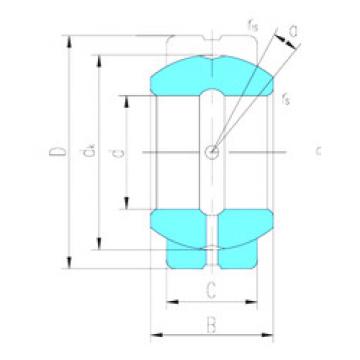 Bearing GEZ114ES-2RS LS