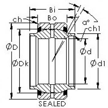 Bearing GEWZ127ES-2RS AST