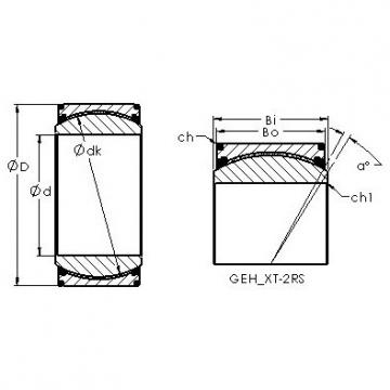 Bearing GEH240XT-2RS AST