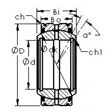 Bearing GEK40XS-2RS AST