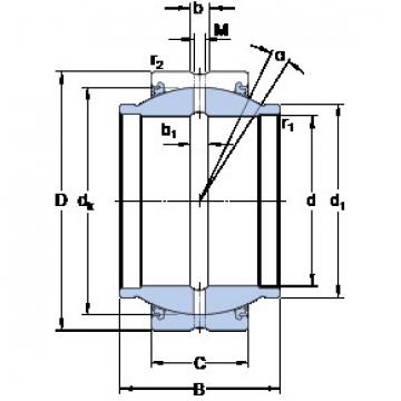 Bearing GEZM 204 ES-2LS SKF