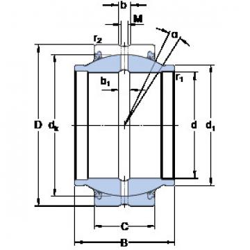 Bearing GEZM 200 ES-2RS SKF