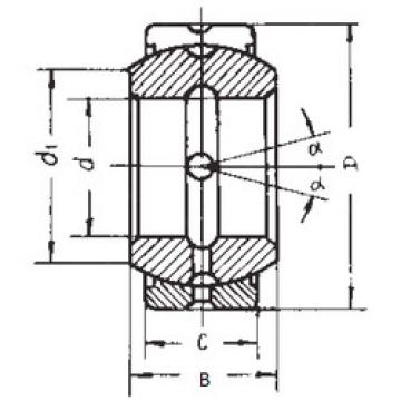 Bearing GEZ114ES-2RS FBJ