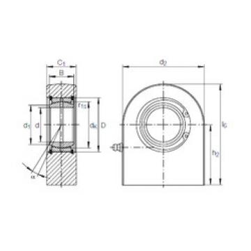 Bearing GF 40 DO INA