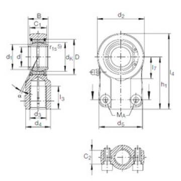 Bearing GIHN-K 32 LO INA