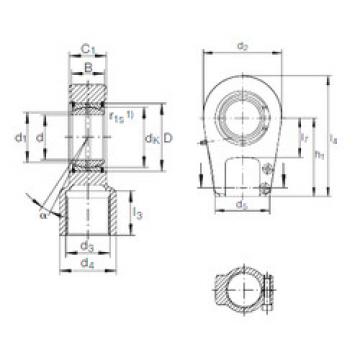 Bearing GIHRK 110 DO INA