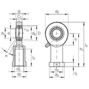 Bearing GIR 25 DO INA