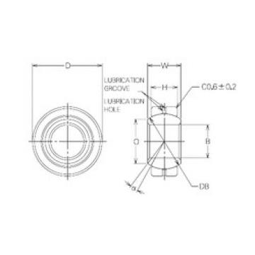 Bearing MBG15CR NMB