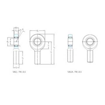 Bearing SA35TXE-2LS SKF