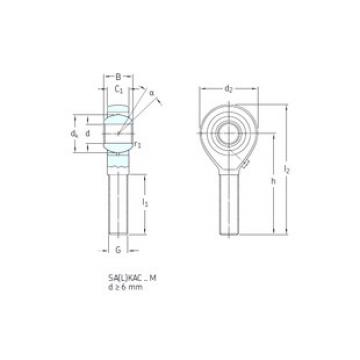 Bearing SAKAC12M SKF