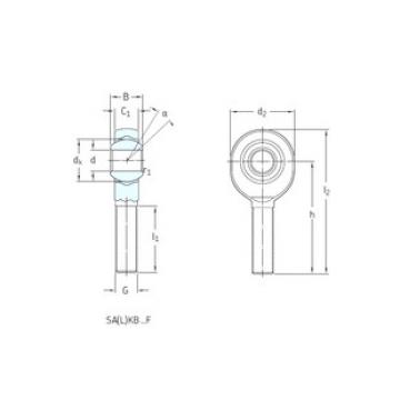 Bearing SAKB10F SKF