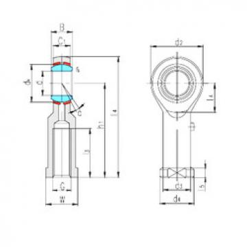 Bearing SIBP14S/B1 LS