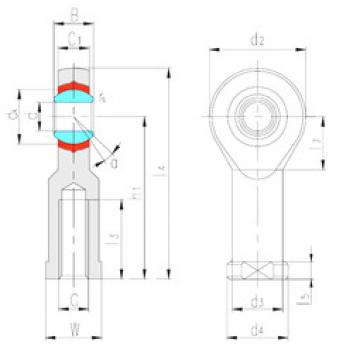 Bearing SIBP8N LS