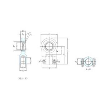 Bearing SIJ16ES SKF