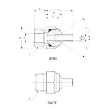 Bearing SNPT 1/4-20 IKO