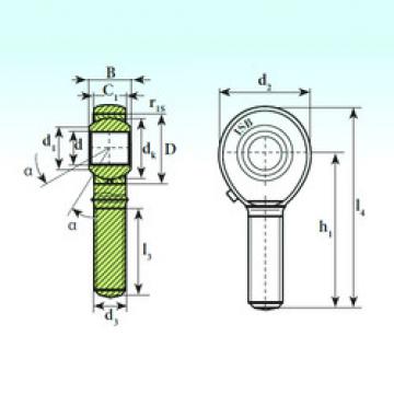 Bearing TSM 12 ISB