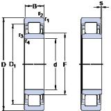 Bearing NU 1019 ML SKF