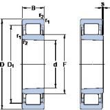 Bearing NU 1996 KMA SKF