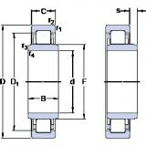 Bearing NUB 217 ECJ SKF