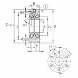 Bearing ZKLF3590-2Z INA