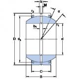 Bearing GEZH 104 ES-2LS SKF