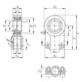 Bearing GIHN-K 40 LO INA