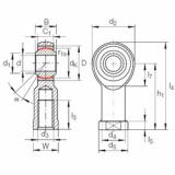 Bearing GIKFL 16 PW INA